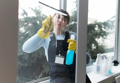Nettoyage de vitres intérieures et extérieures à Petit-Mars